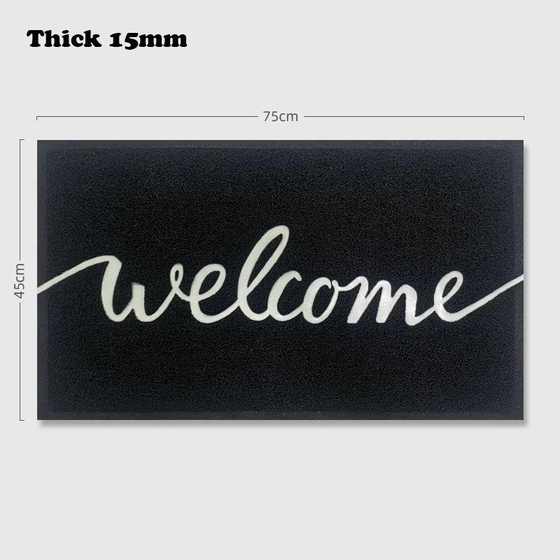Lisslune | Stylish Indoor/Outdoor Door Mat | Premium 30"x17.5" Elegant Welcome Mat for Home