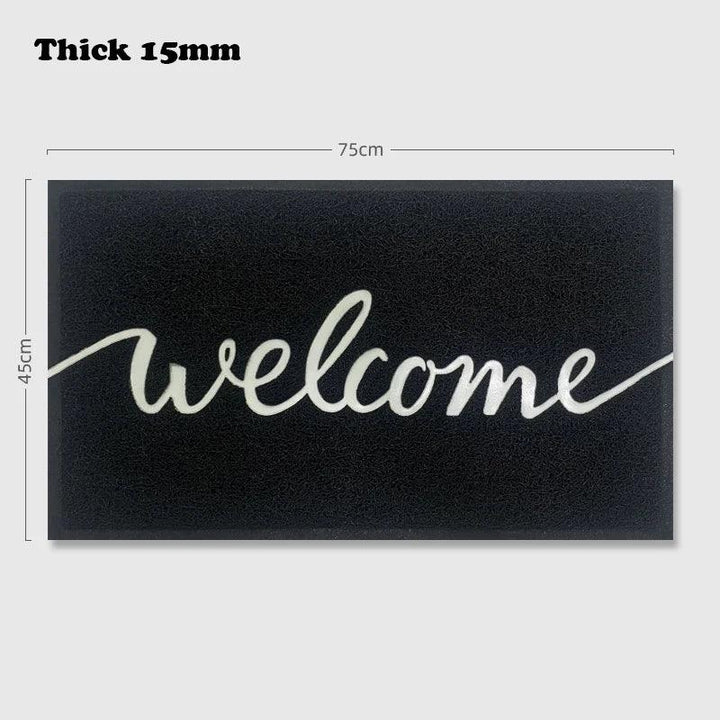 Lisslune | Stylish Indoor/Outdoor Door Mat | Premium 30"x17.5" Elegant Welcome Mat for Home
