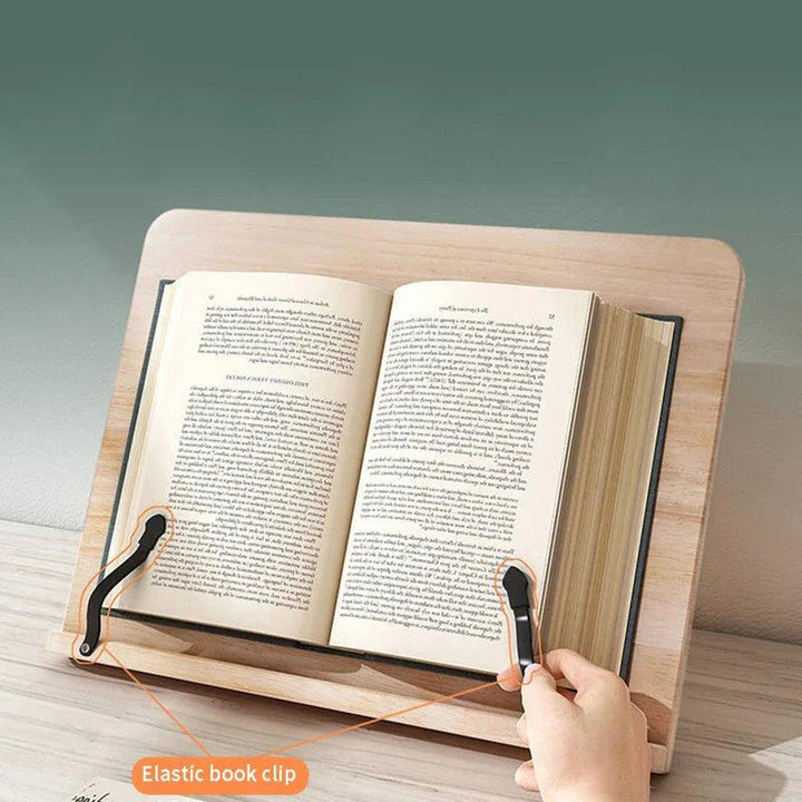 Lisslune | NaturalEase - Wooden Tablet Holder