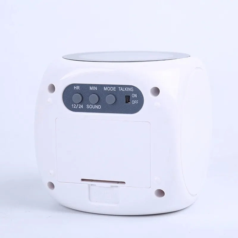 Lisslune | AlarmBeam Projection Clock with Temperature and Dual Alarm – LED Display