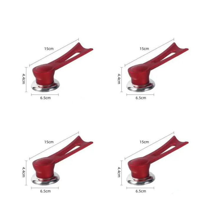 Lisslune | Replacement handle for pot lid – wood design with stainless steel base
