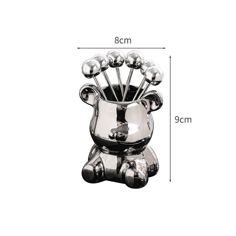 Lisslune | Nordic Tiny Bear Food Fruit Holder