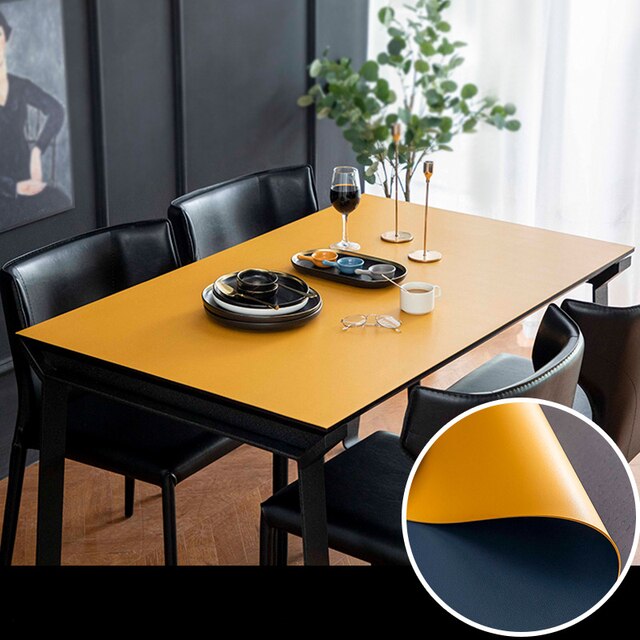 Lisslune | Nordic Minimalist Leather Waterproof Table Protector Mat