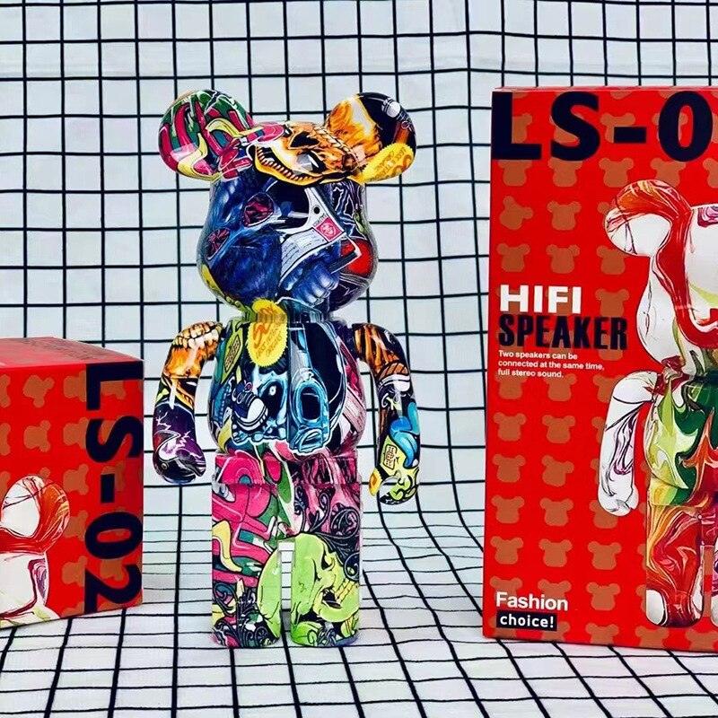 Lisslune | Vibrant Cartoon Bear Bluetooth Speaker for Stylish Interiors