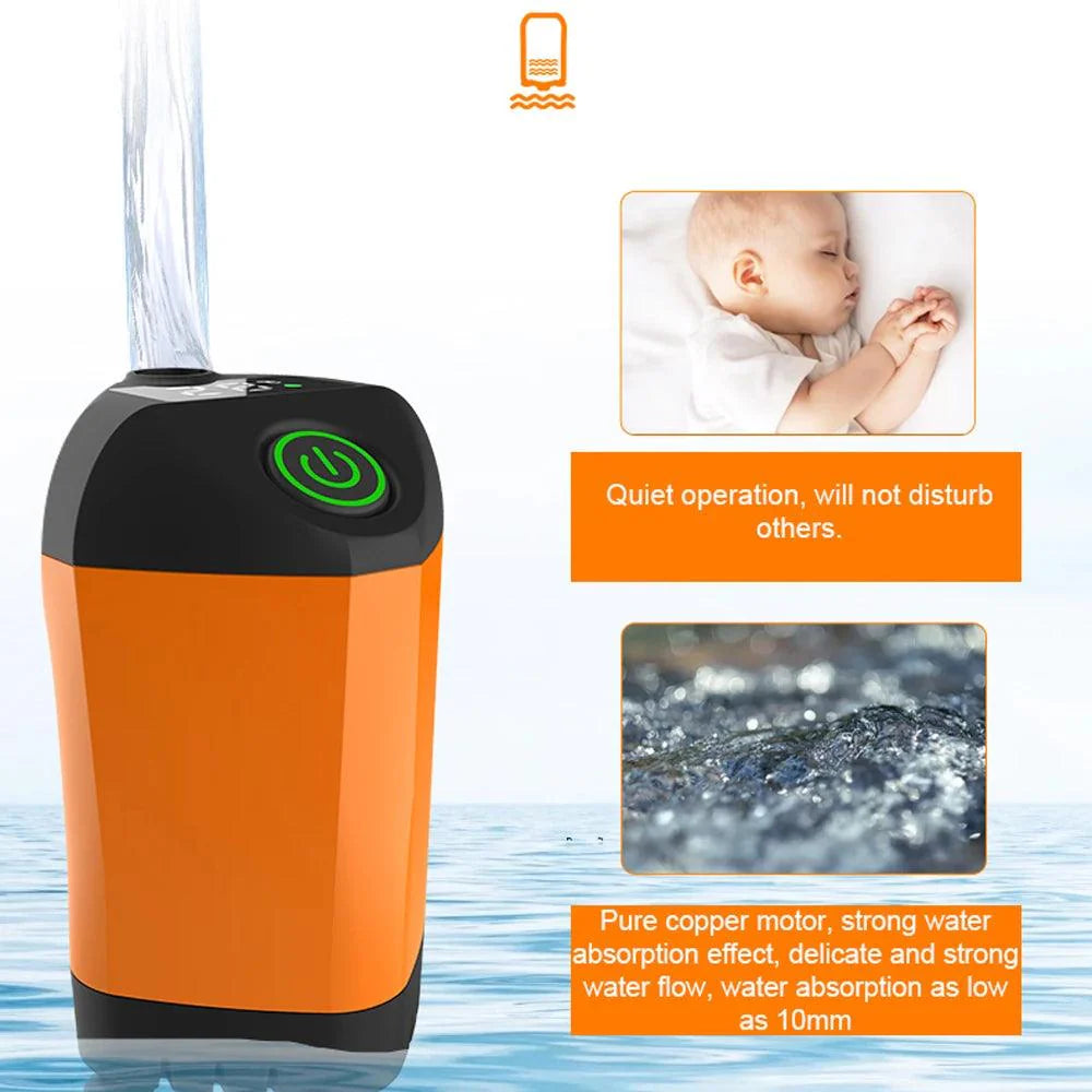 Lisslune | Compact All-Season Digital Temperature Controlled Camping Shower for Adventurers