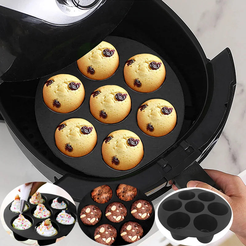 Lisslune | Silicone Bakeware for Microwave and Air Fryer - FlexiBake