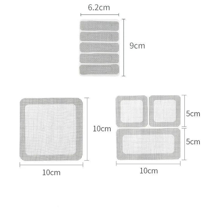 Lisslune | Nylon Mesh Window Screen Repair Patches - Japanese Craft Upgrade