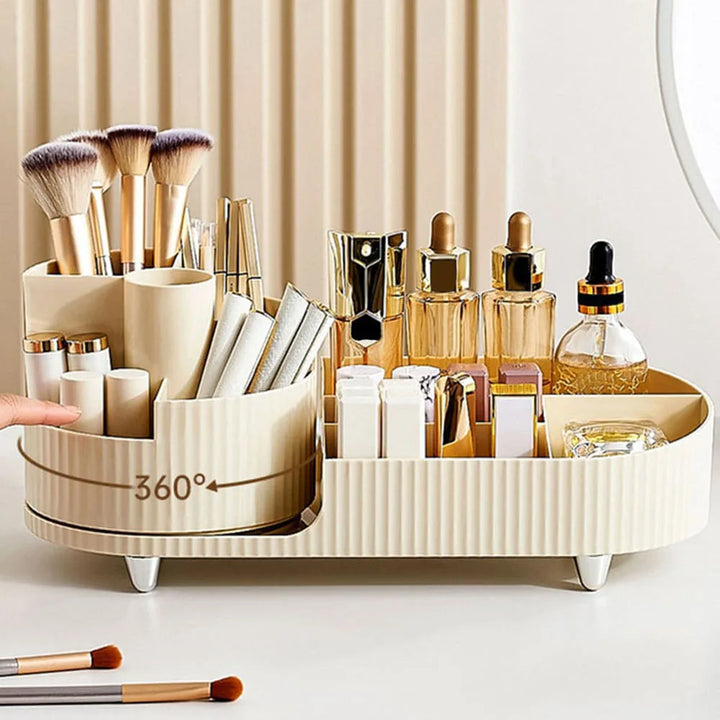 Lisslune | Eleganza – Luxury Beauty Organizer with Slim Rotating Design
