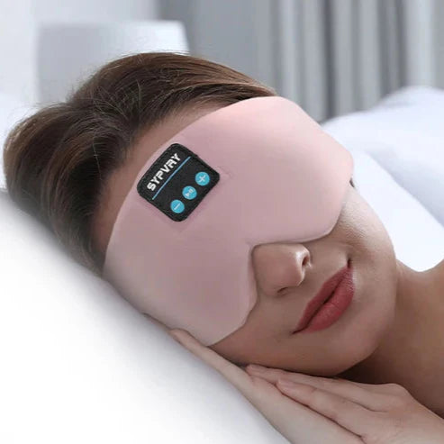 Lisslune | Silk Sleep Eye Mask with Bluetooth Headphones