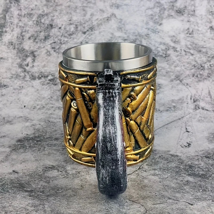 Lisslune | Gun Handle Bullet Design Mug