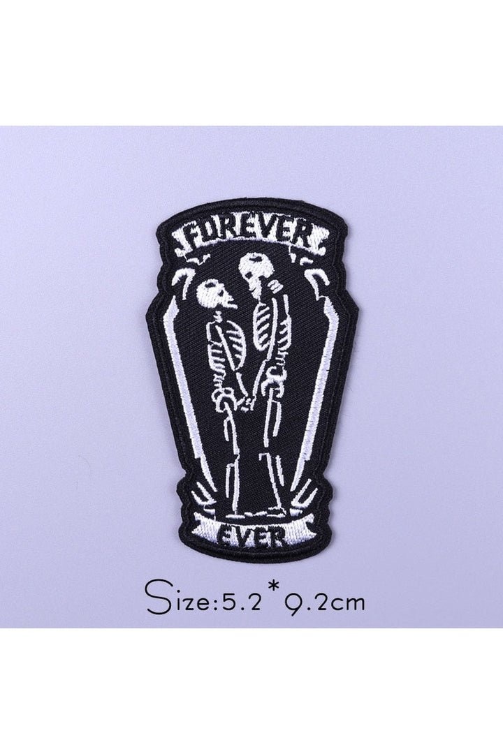 Lisslune | Punk Style Embroidered Patches
