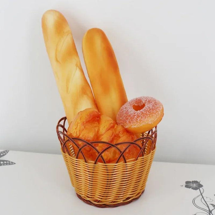 Lisslune | Synthetic Baguette Keychain and Decor for Home, Photography and Kitchen Display