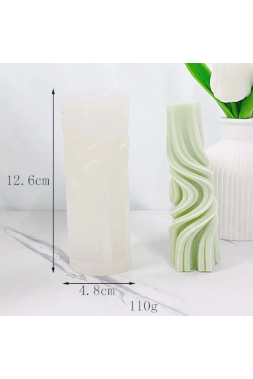 Lisslune | Column Candle Form DIY