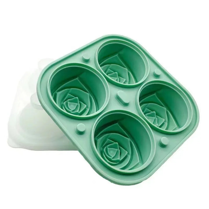 Lisslune | 3D Rose Ice Cube Trays