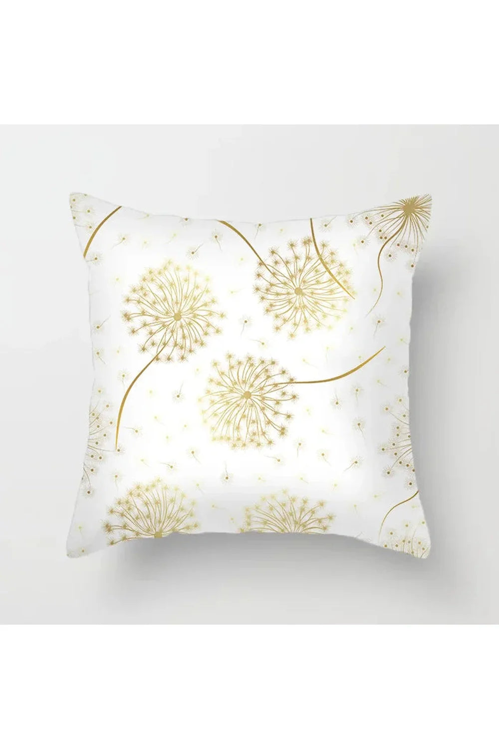 Lisslune | Yellow leaf polyester pillowcase