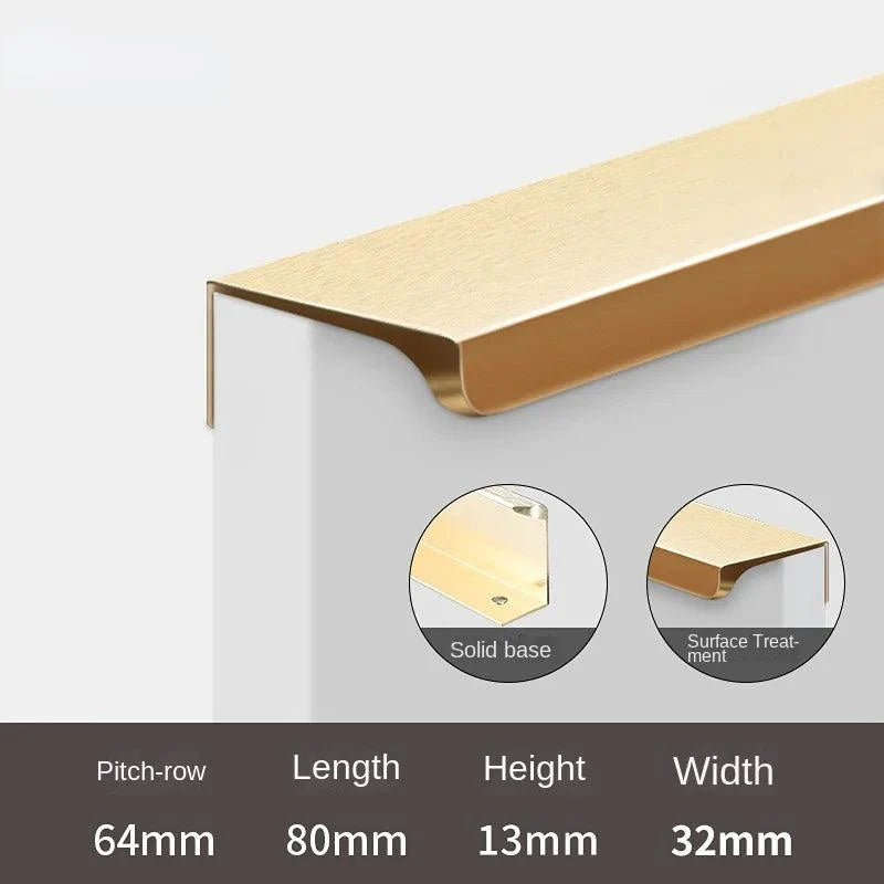 Lisslune | Elegant Premium Aluminum Alloy Handles for Modern Furniture Upgrades