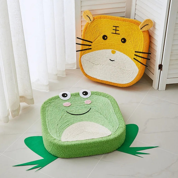Rynx | 51 cm Sisal Hemp Scratching Board Scratch-resistant Cat Lounge for Claw Sharpening Cute Square Cat Nest Pet Accessories