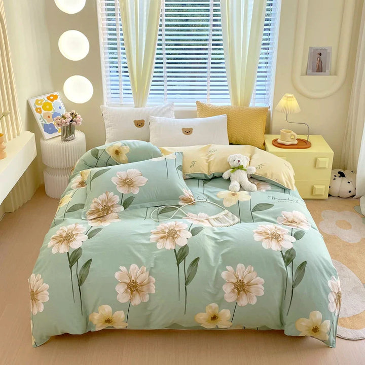 Rynx | Khaki Striped Check Blanket Adults Kids Home Hotel Room Decoration Double Skin-friendly Comfort 100% Cotton Bedding 1 Piece