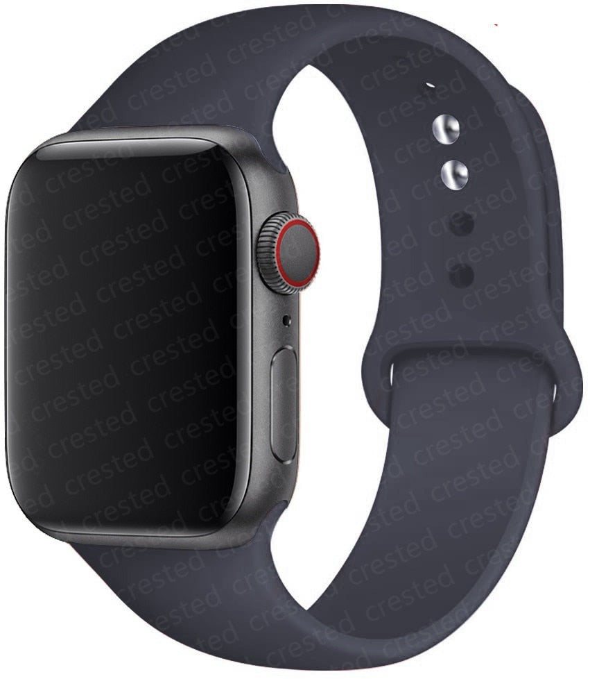 Lisslune | Silicone strap for Apple Watch Series 7/SE/3/4/5/6/8/Ultra