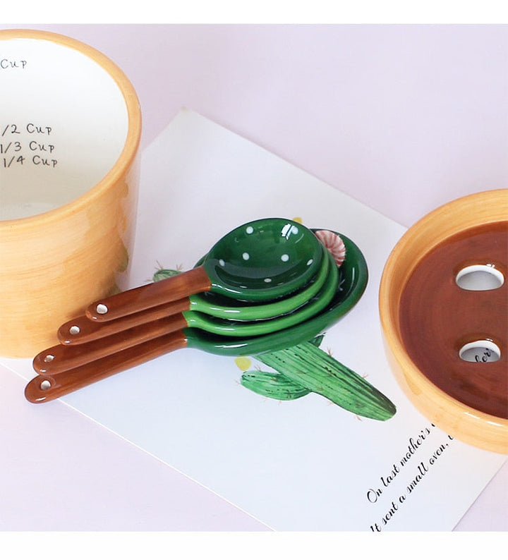 Lisslune | Cactus Spoon Measuring Set