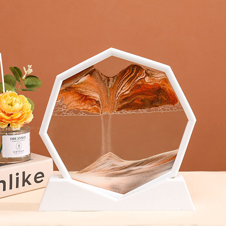 Lisslune | Deep Sea Flowing Hexagon Sand Decor
