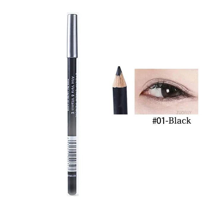Rynx | Black Eyeliner Pencil Professional Makeup Brown Matte Eyebrow Pencil Waterproof Long-lasting Smooth Pencil Beauty Tool Accessories