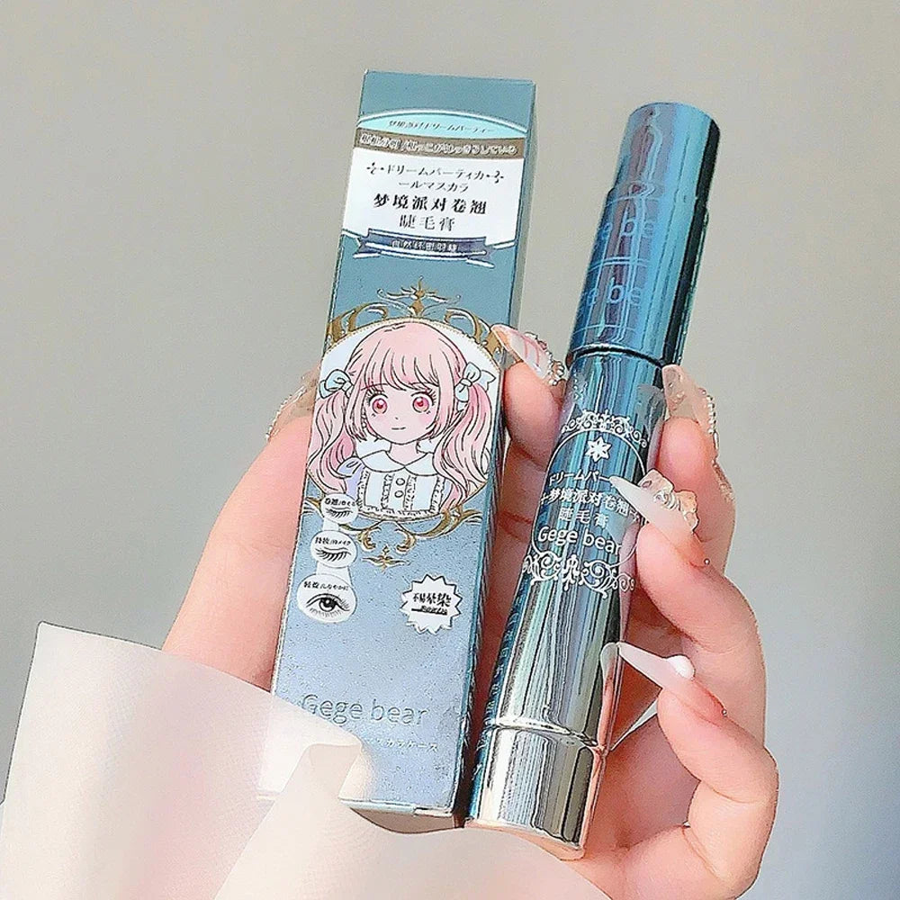 Rynx | Silk Fiber Black Mascara Waterproof Long-lasting Lengthening Lash Volumizing Mascara Black Lash Makeup Cosmetics