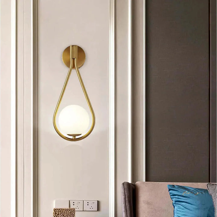 Lisslune | Drop Luxury Glass Balls Wall Lamp