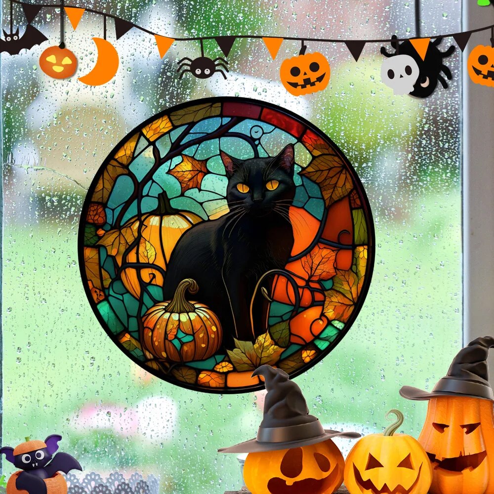 Lisslune | Spooky Window Halloween Removable Stickers