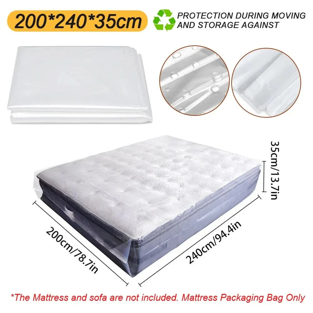 Lisslune | DUSTGUARD MATTRESS COVER – Waterproof mattress cover for storage – Protection against dust & moisture