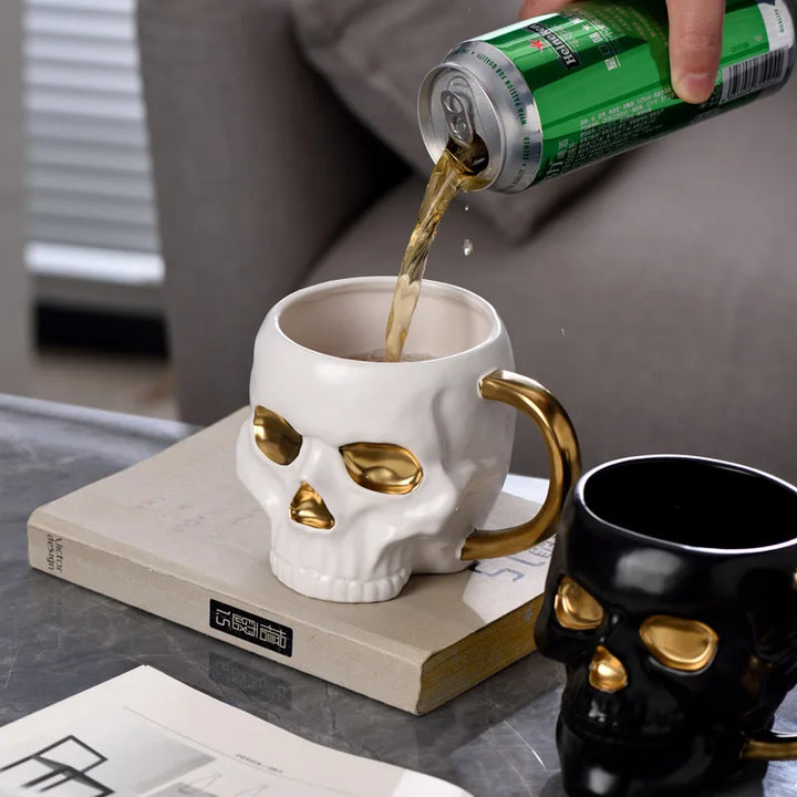 Lisslune | Spooky Skull Coffee Mug