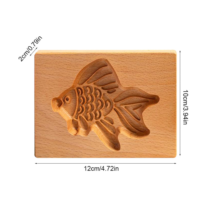 Lisslune | Wooden Cute Pastry Bake Master Baking Mold