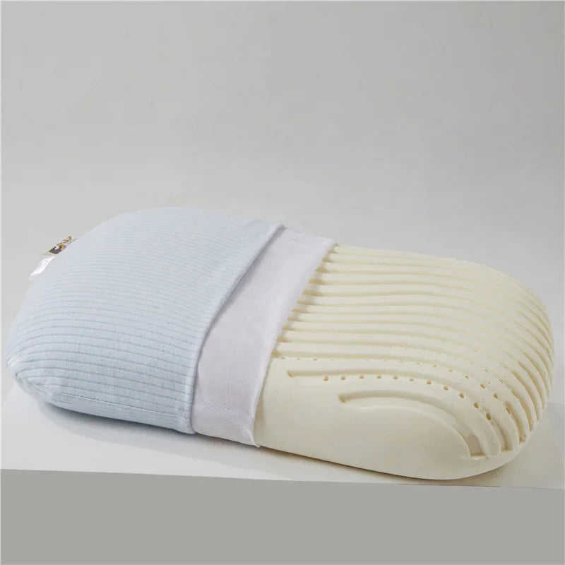 Lisslune | Therapeutic Cotton Cover Natural Latex Pillow