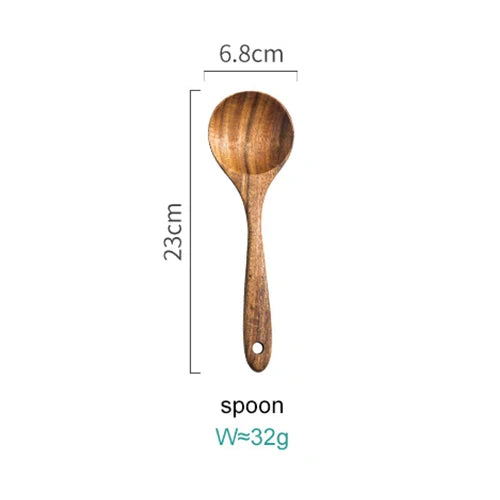 Lisslune | AcaciaLuxe – Versatile Kitchen Set with Natural Elegance