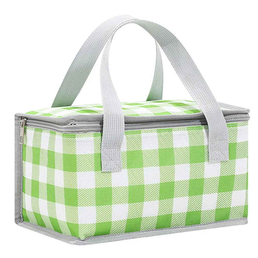 Rynx | Portable Lunch Cooler Bag Foldable Insulation Picnic Ice Pack Food Thermos Bag Beverage Carrier Insulated Bags Food Delivery Bag