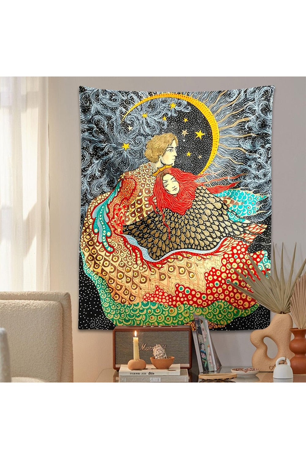 Lisslune | Fantasy Psychedelic Tapestry