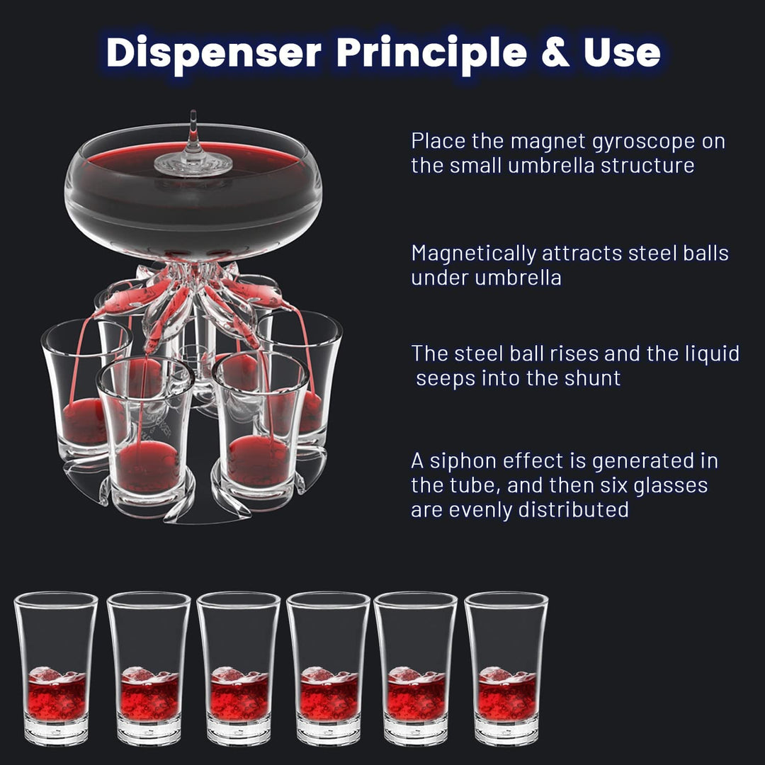 Lisslune | 6 Shot Dispenser