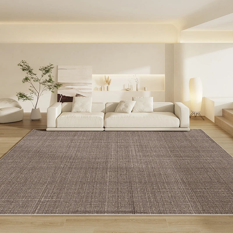 Rynx | Living Room Cream Stylish Sofa Carpets Easy Care Bedroom Nightstand Large Area Rug Luxury Wardrobe Decoration Non-Slip Rugs Carpet