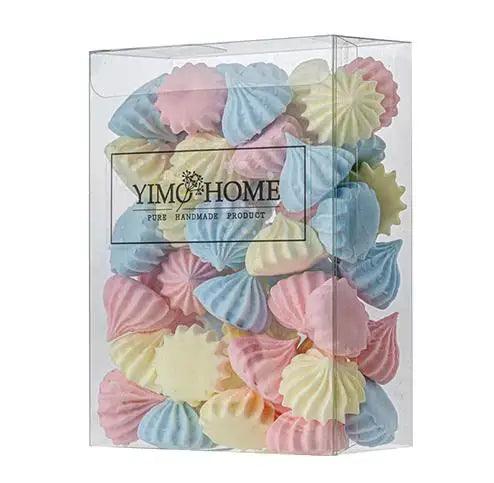 Lisslune | Playful 54-piece miniature candy meringue and sugar cookie collection for sweet decoration and photography