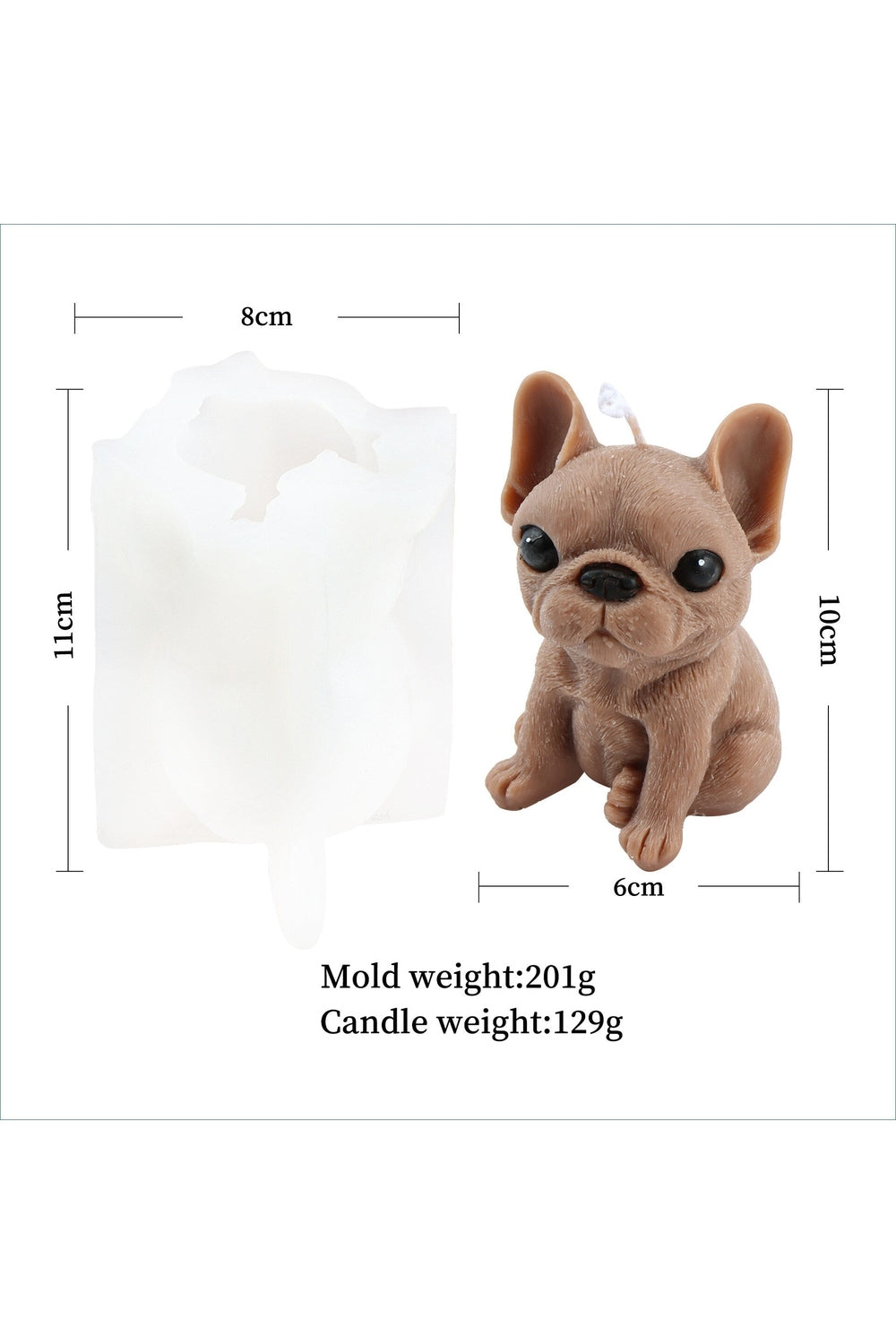 Lisslune | Cartoon Candle Shape