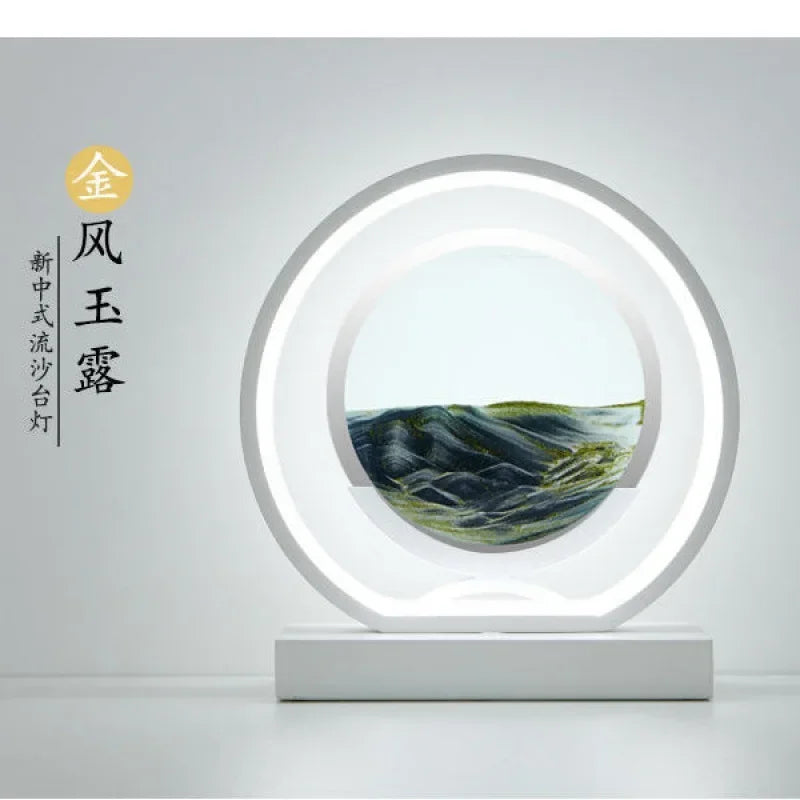 Lisslune | LuxaFlare | LED Quicksand Ornament | Magical Lighting | Create Enchanting Moods