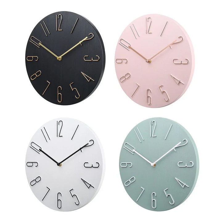 Lisslune | QuartzLine | Simple, minimalist wall clock