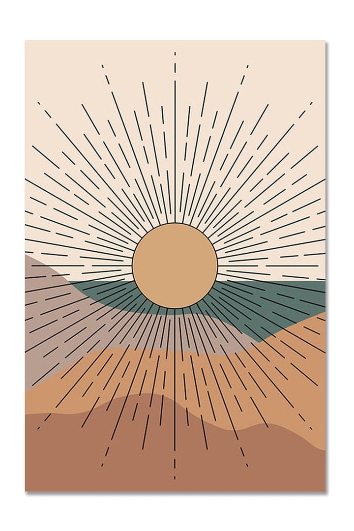 Lisslune | Art Abstract Canvas Poster