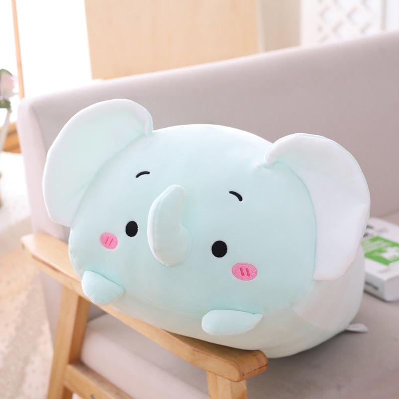 Lisslune | Cuddly Cartoon Animal Companion Pillow - Plush Cuddly Friends