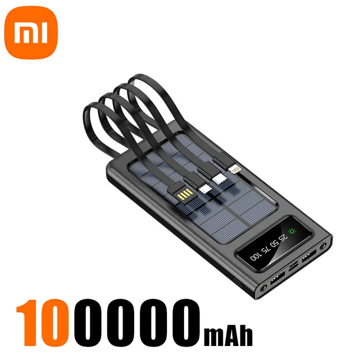 Lisslune | 200000mAh Solar Power Bank