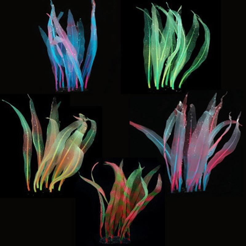 Lisslune | Vibrant Artificial Algae Ornament for Aquatic Environments