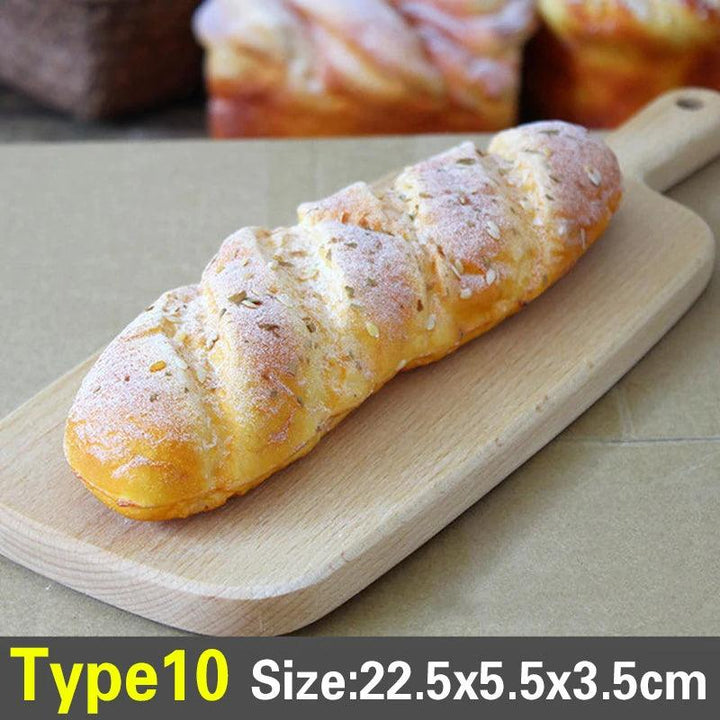 Lisslune | Elegant Artificial French Baguette Home Decoration for Kitchen and Display