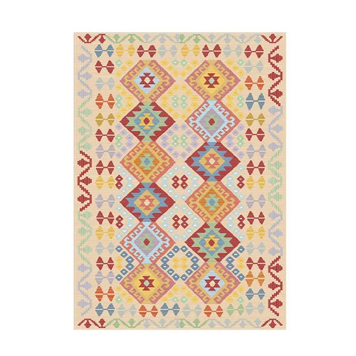 Rynx | Ethnic Style Living Room Sofa Decorative Rugs Retro American Bedroom Area Rug Persian Soft Wardrobe Balcony Rug Carpet