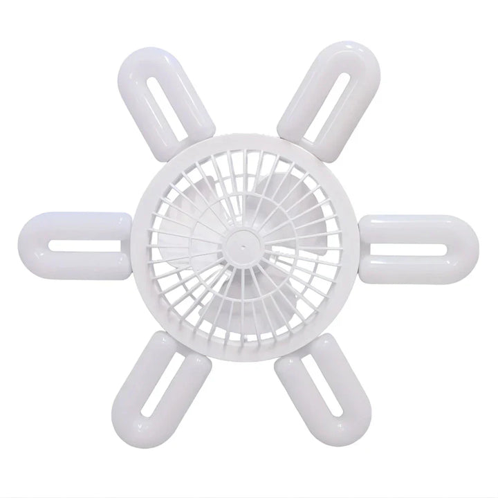 Lisslune | Silent Adjustable Remote Control Ceiling Foldable Fan Lamp