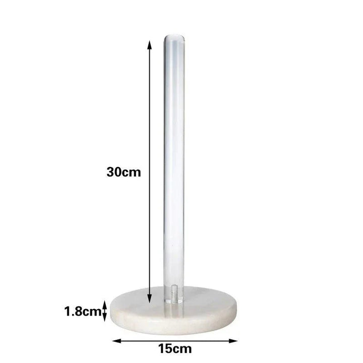Lisslune | Elegant stainless steel paper roll holder for kitchen and bathroom